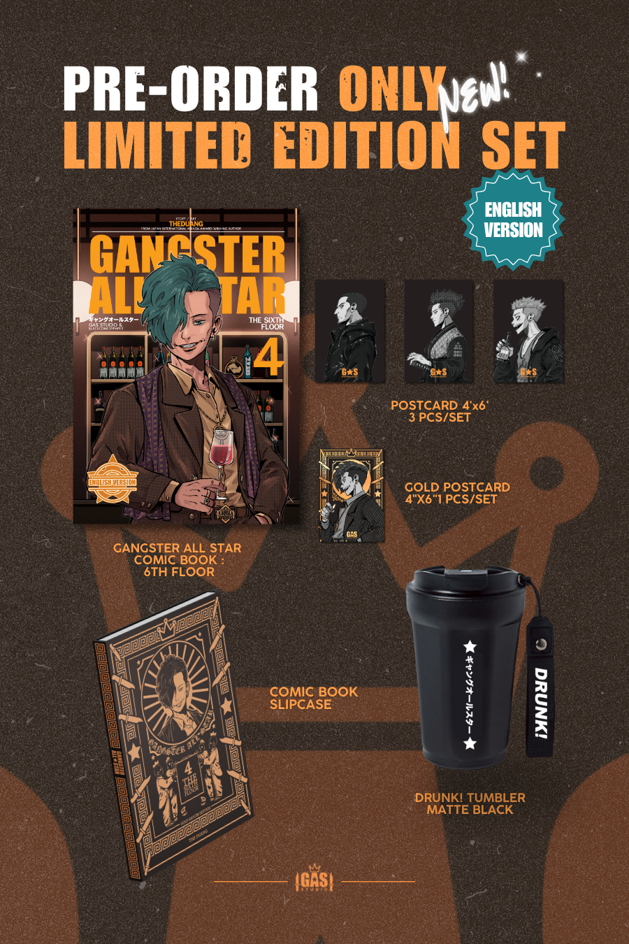 EN) GANGSTER ALL STAR: The 6th Floor #4 (10 LIMITED - COLLECTOR'S