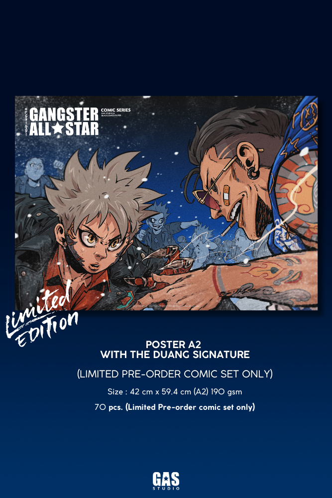 [PRE-ORDER] (EN) GANGSTER ALL STAR: ELITE CLUB #2 (20 LIMITED - COLLECTOR'S EDITION SET)