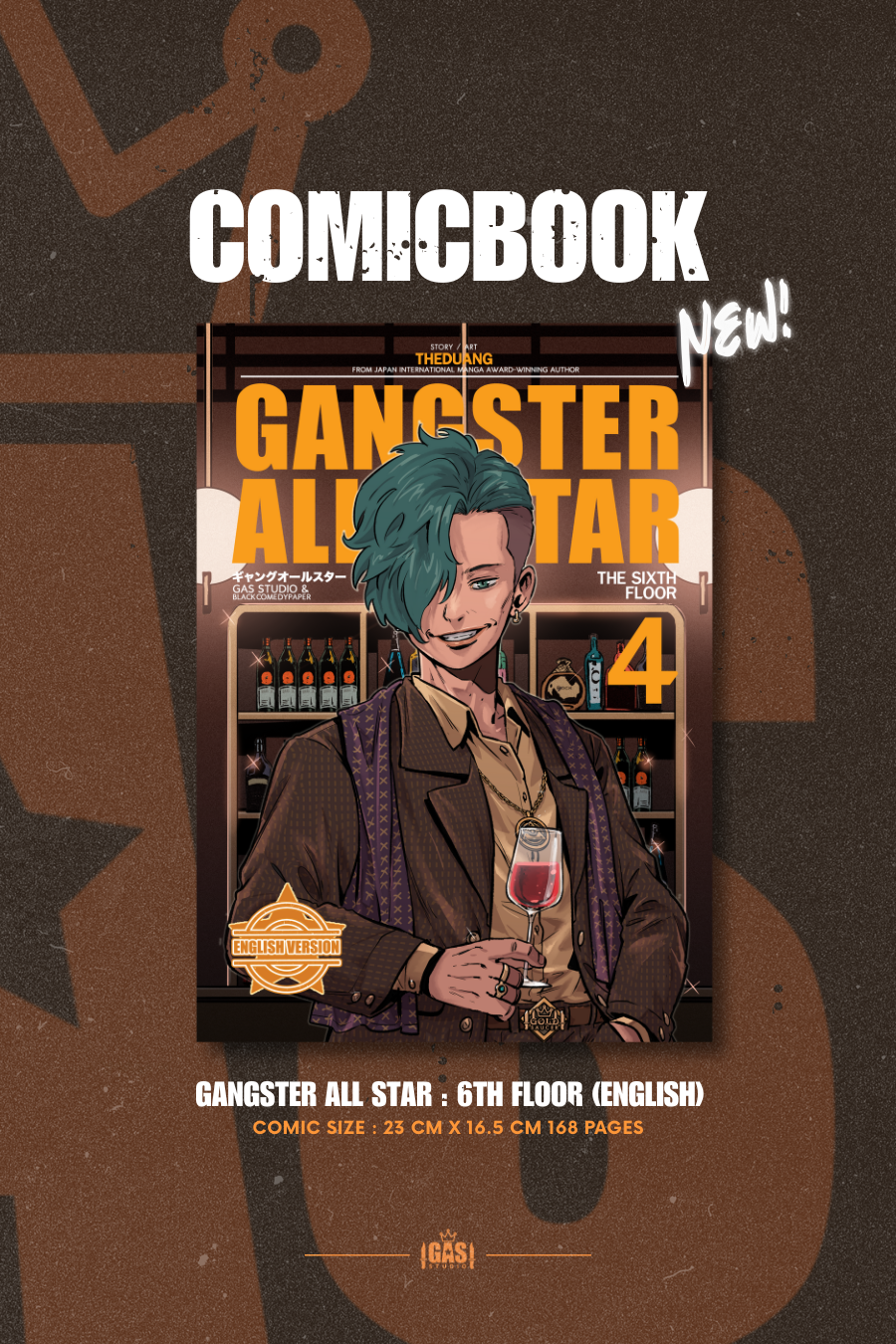 GANGSTER ALL STAR: The 6th Floor #4 (Physical English Edition