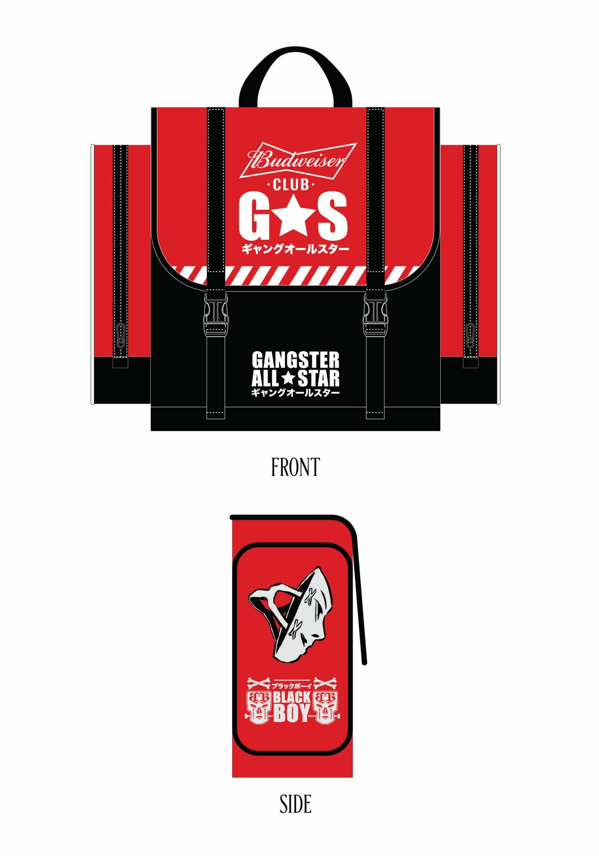 【当時もの】Budweiser レトロキャンバスポーチ 80s Vintage Budweiser Advertising Bud Light Spuds MacKenzie