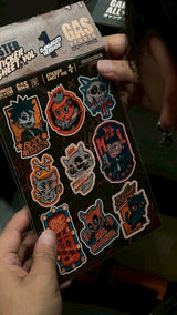 GAS STICKER SHEET VOL.1