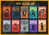 Black Messenger Postcard Set (10 Designs)