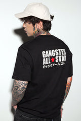 GAS OVERSIZED TEE - BLACK